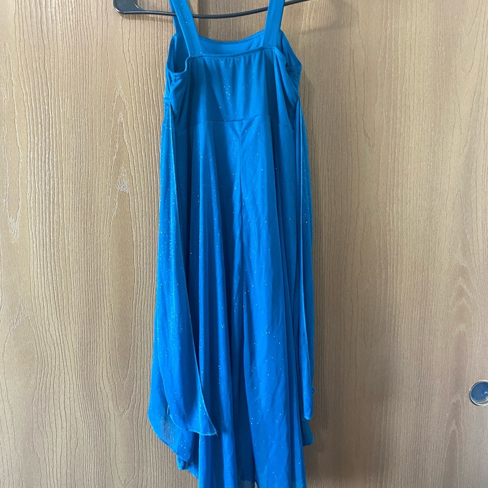 Ruby Rox Sparkly Blue Dress - Picture 3 of 3